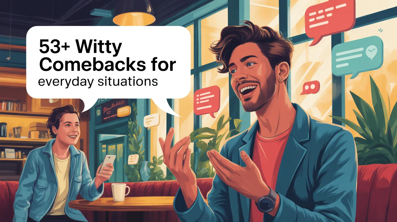Witty Comebacks For Everyday Situations