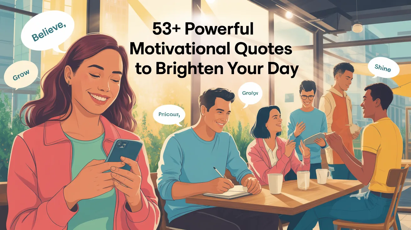 Powerful Motivational Quotes to Brighten Your Day