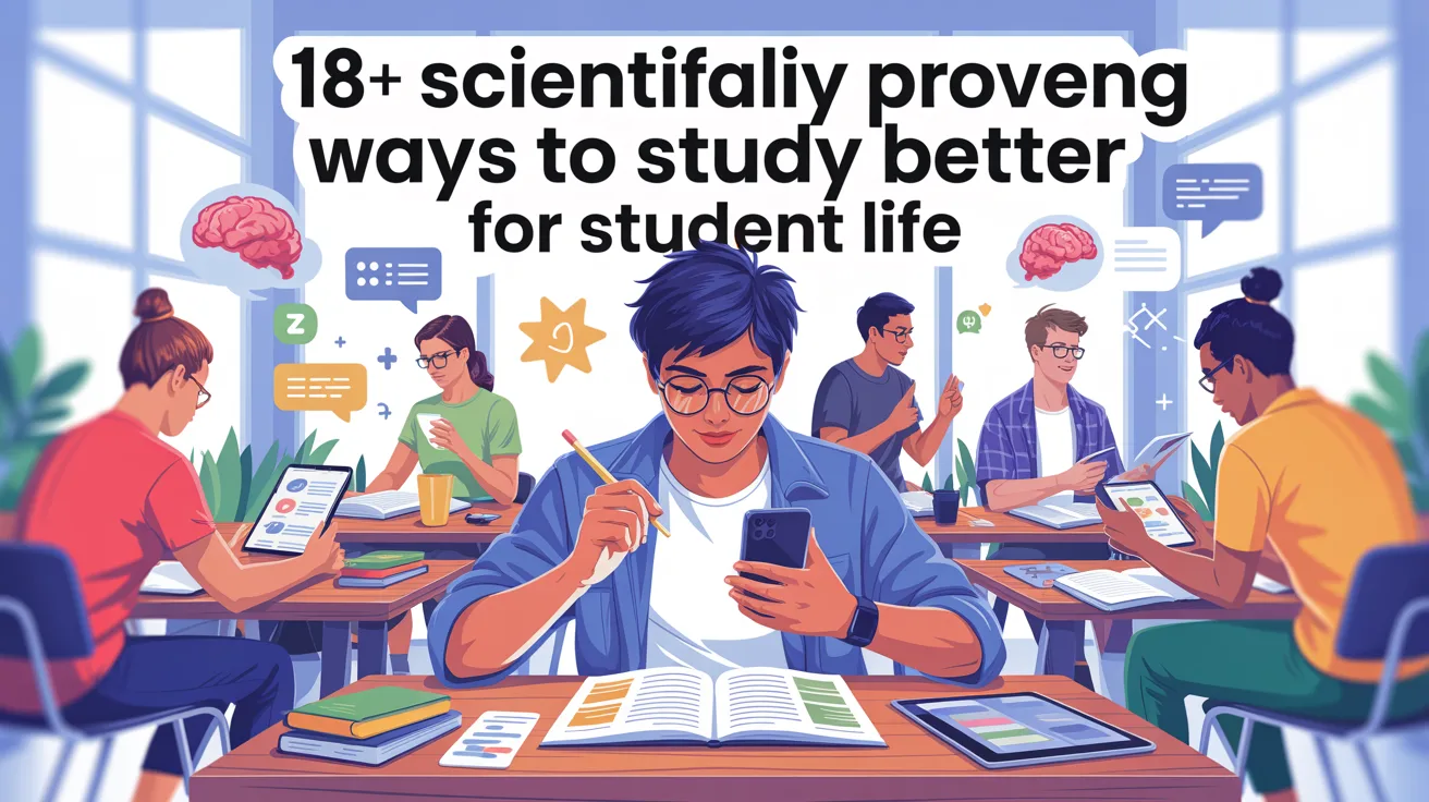 Scientifically Proven Ways to Study Better for Student Life