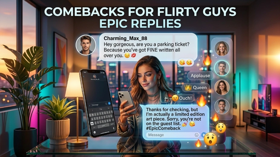Comebacks for Flirty Guys Epic Replies