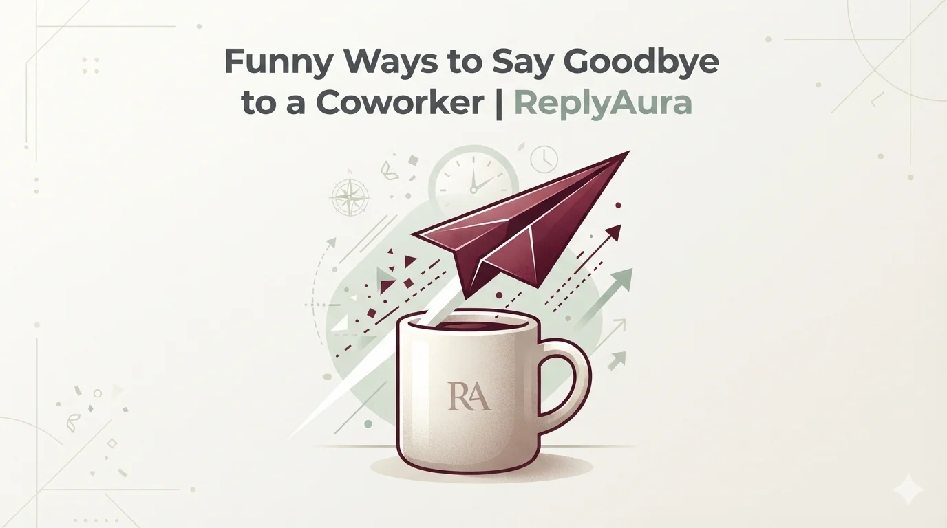 Funny Ways to Say Goodbye to a Coworker 2026
