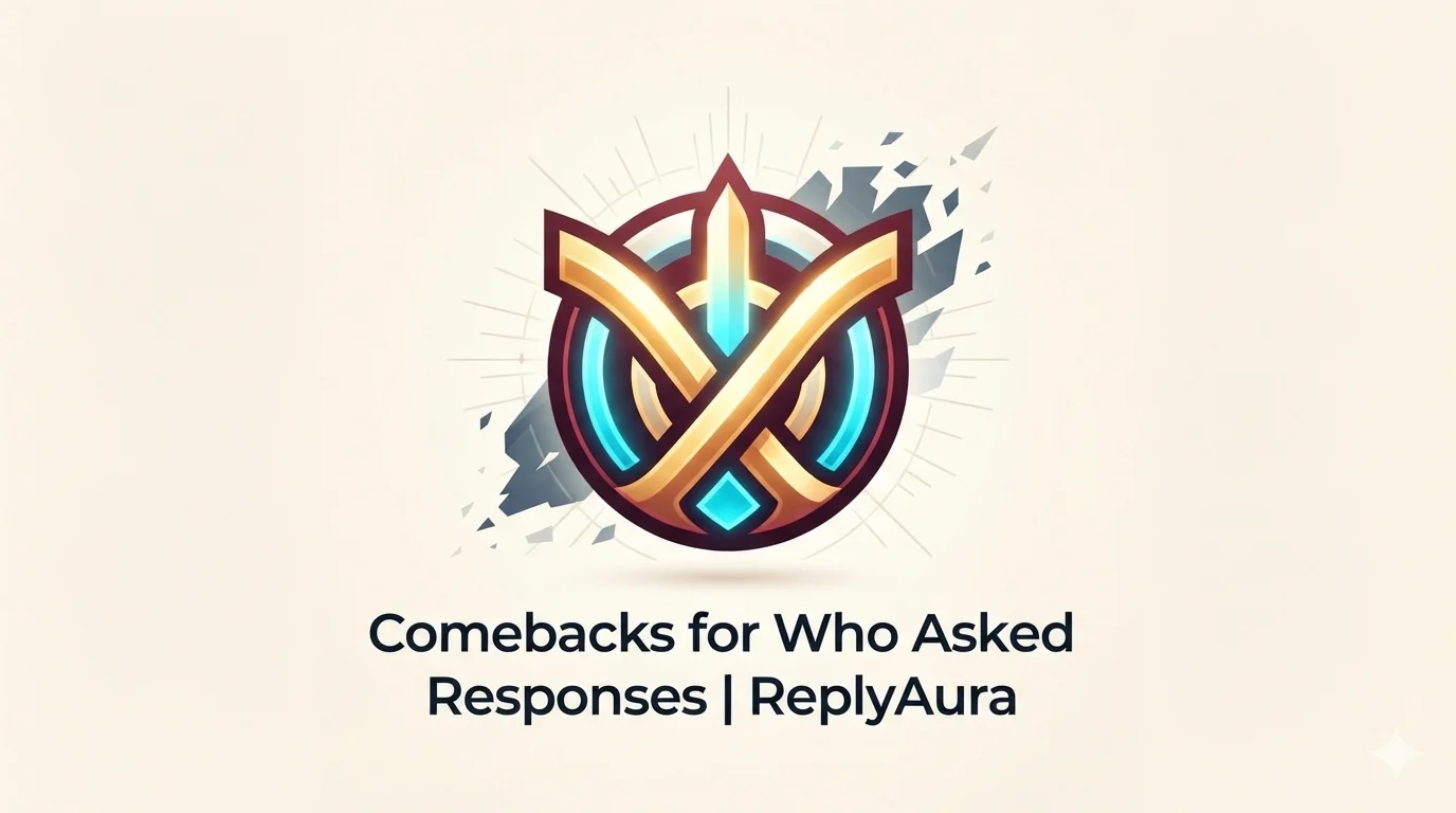 Comebacks for Who Asked Responses 2026