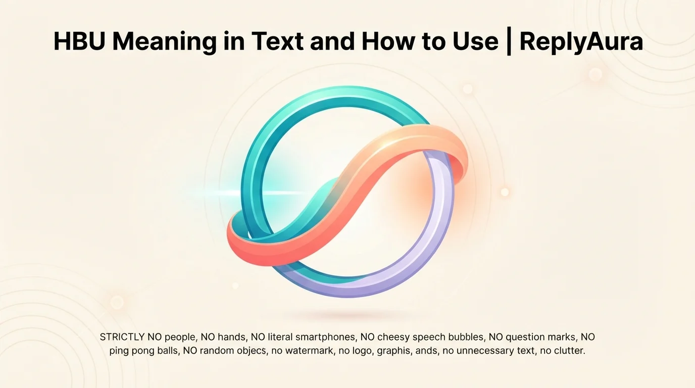 HBU Meaning in Text and How to Use It 2026